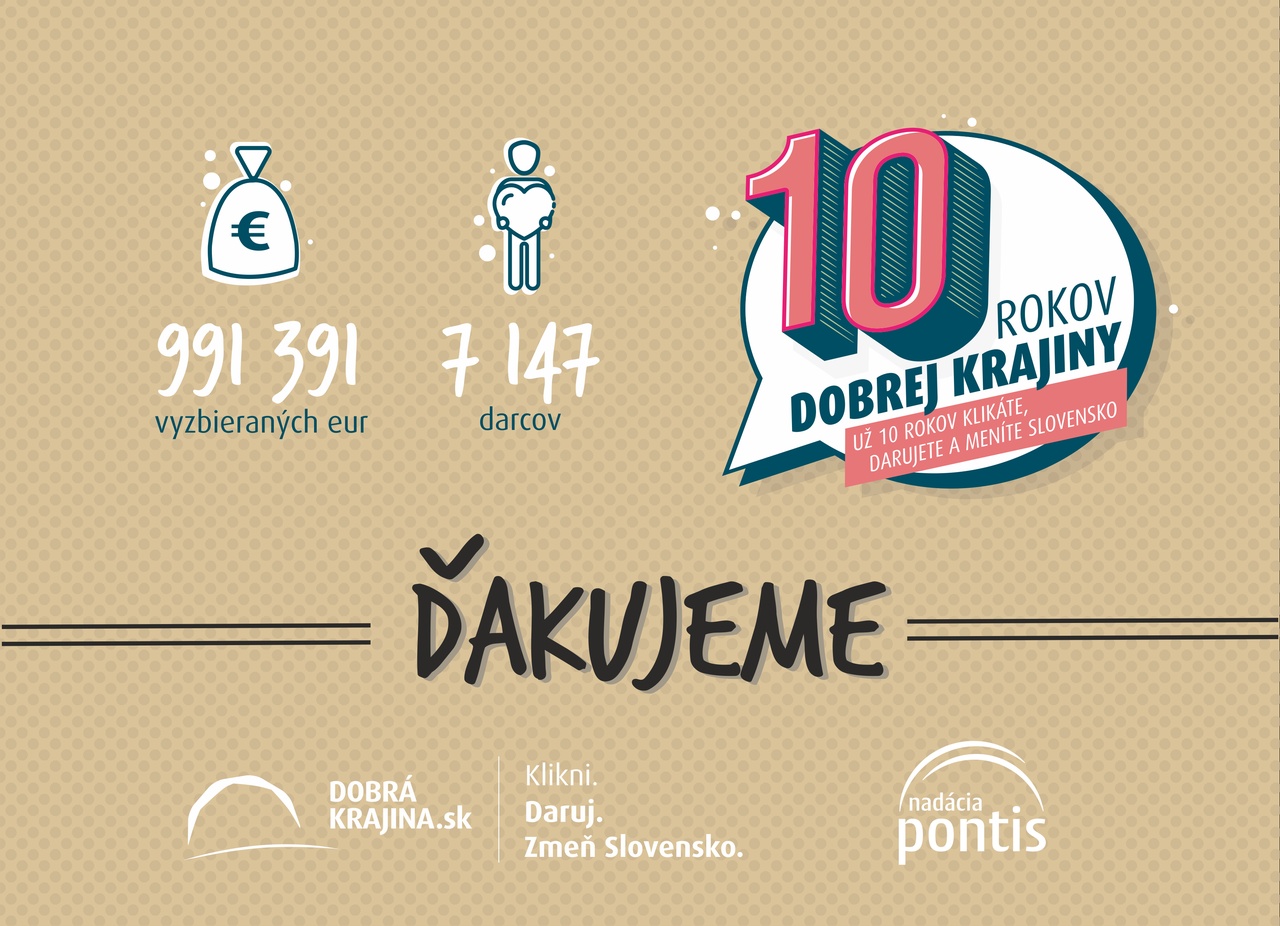 Ako dopadol 10-ty rok Dobrej krajiny?